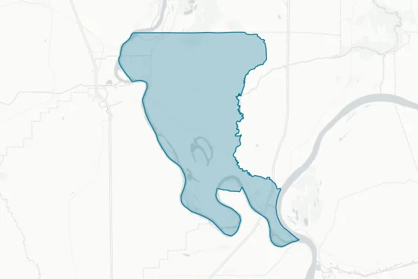 Alexander County — detail map