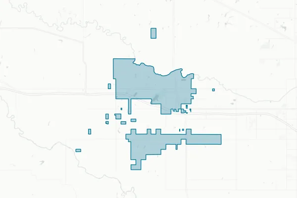 El Reno Public Schools — detail map