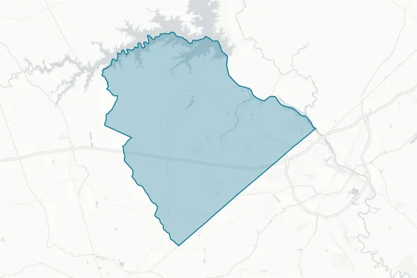 Columbia County — detail map