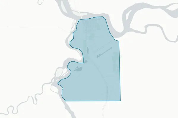 Nenana City School District — detail map