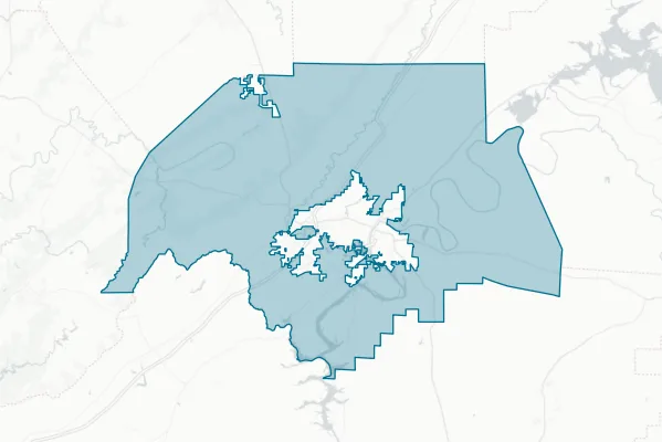 Etowah Board of Education — detail map