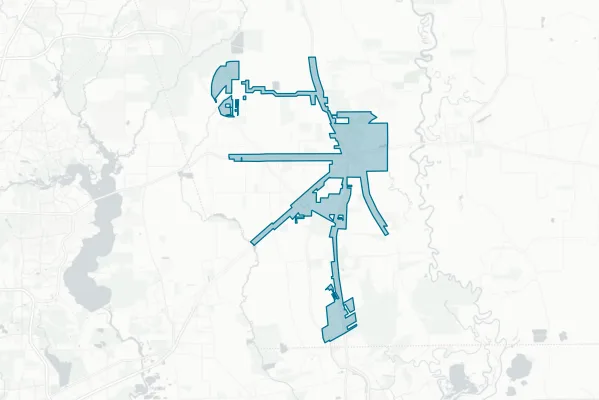 City of Dayton — detail map