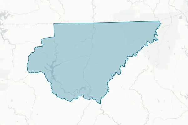 Rabun County Board of Education — detail map