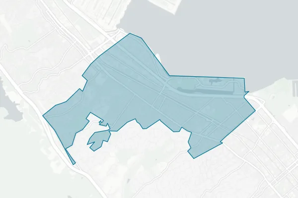 City of Burlingame — detail map