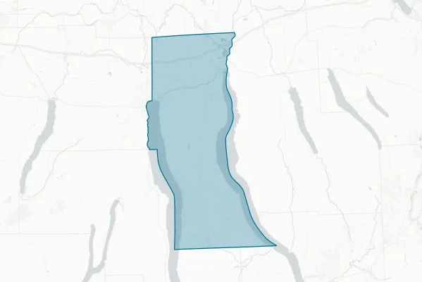 County of Seneca — detail map