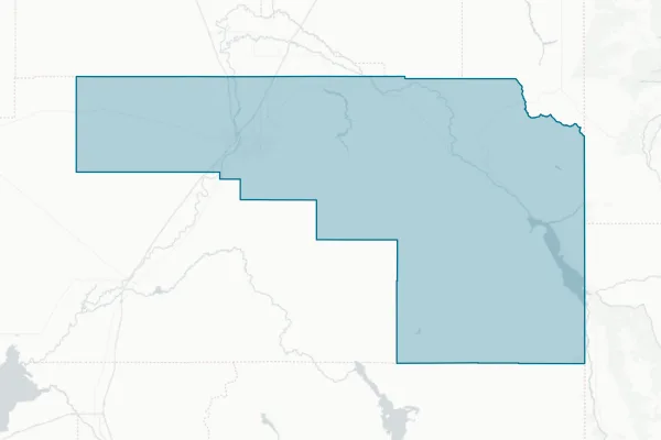 Bonneville County — detail map