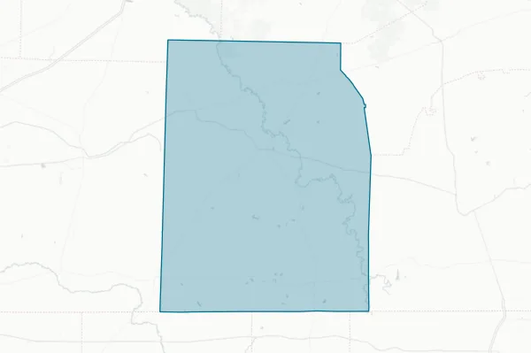 Hardeman County — detail map