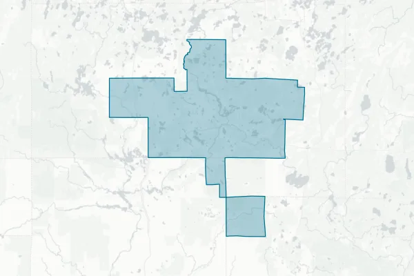 School District of Rhinelander — detail map