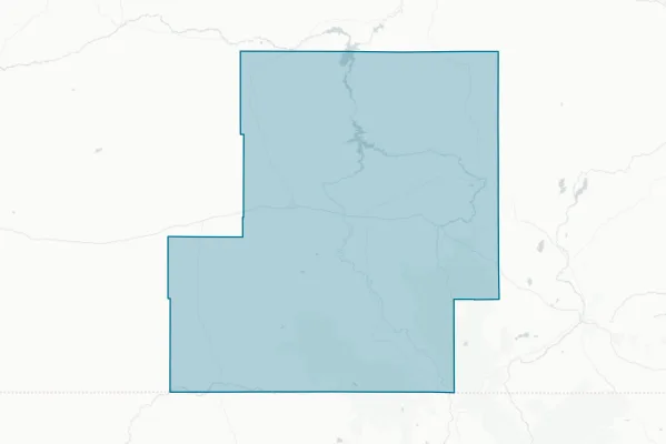 Carbon County — detail map