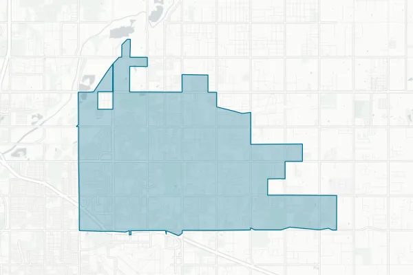 City of Midwest City — detail map