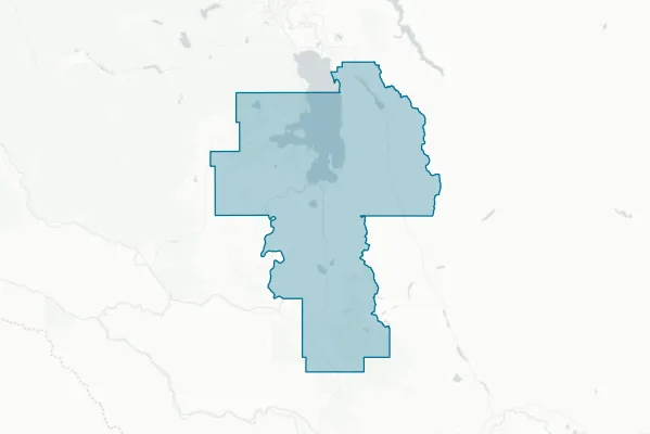 Ronan School District — detail map