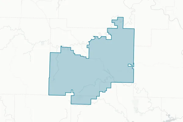 Searcy County School District — detail map