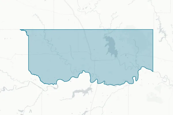 Choctaw County — detail map