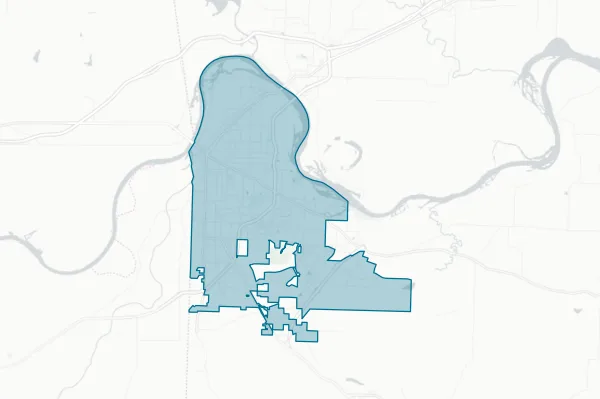 City of Fort Smith — detail map