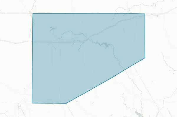 County of Eastland — detail map
