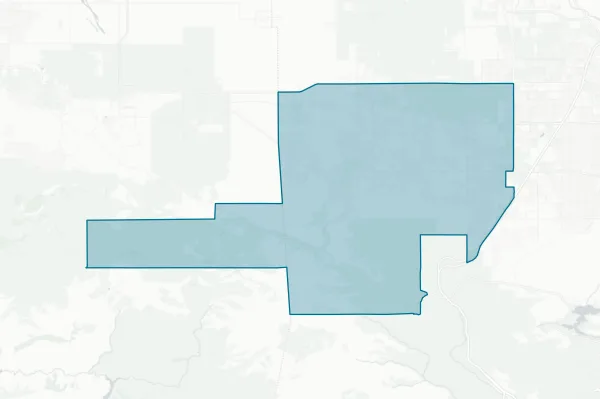 Snowline Joint Unified School District — detail map