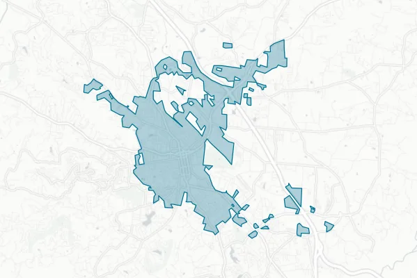 City of Henderson — detail map
