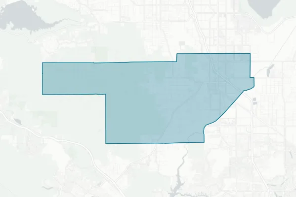 Perris Elementary School District — detail map