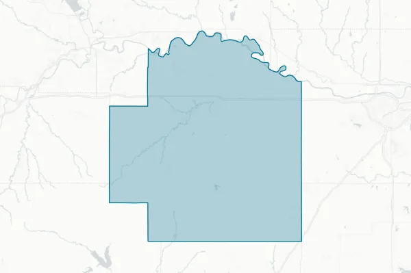 WABAUNSEE COUNTY, KANSAS — detail map