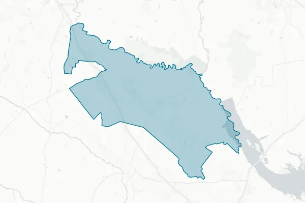 Calhoun County — detail map