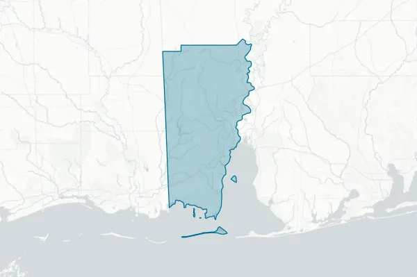 Saraland City Board of Education — detail map