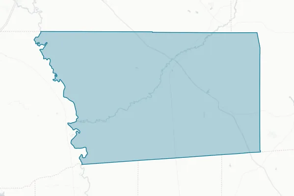Simpson County — detail map