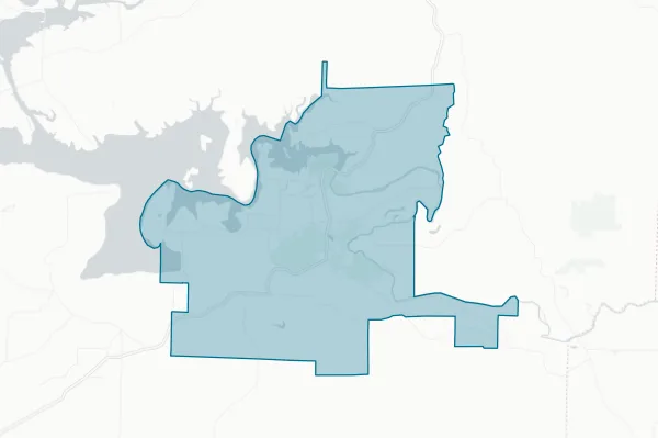 Heber Springs School District — detail map