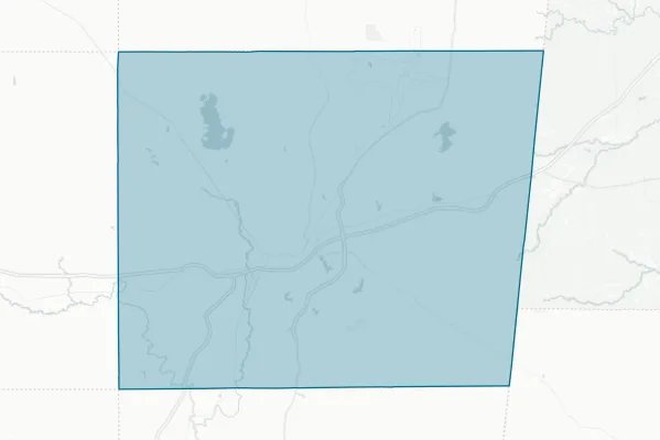 Lauderdale County — detail map
