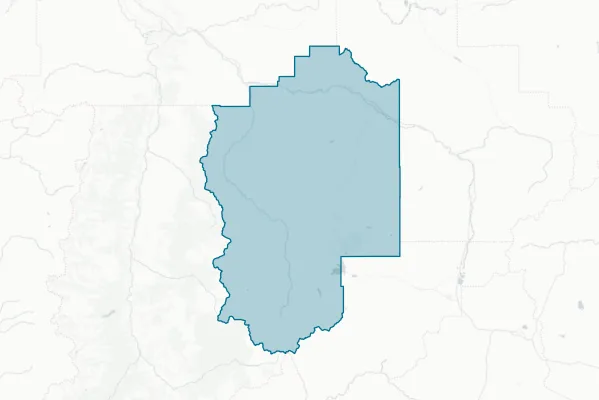 Granite County — detail map