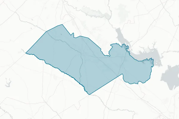 Orangeburg County School District — detail map