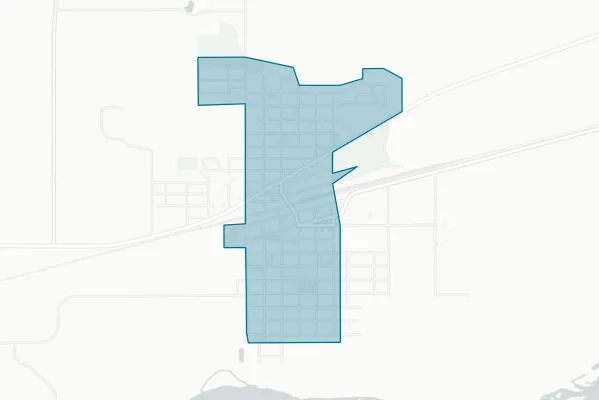 City of Wolf Point — detail map