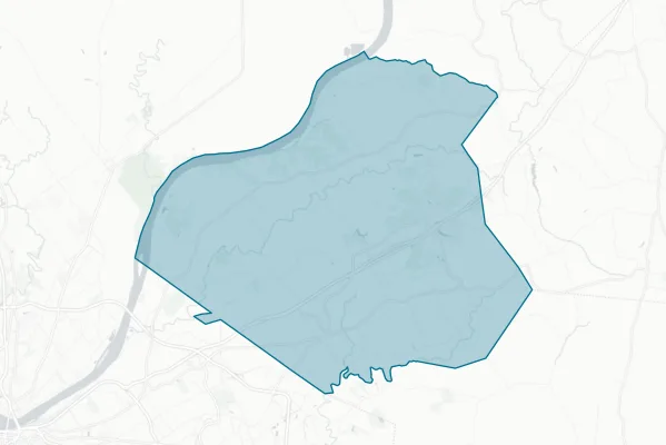 Oldham County Fiscal Court — detail map