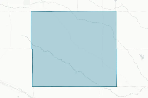 Custer County — detail map