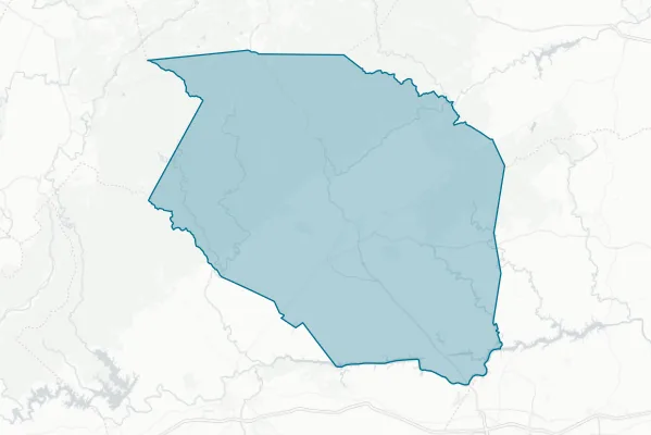 Caldwell County — detail map