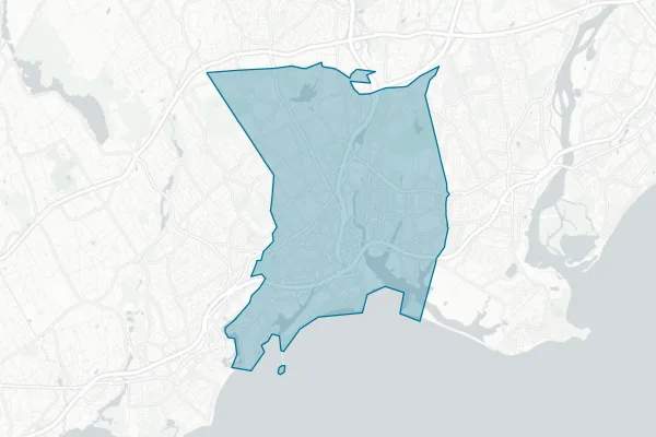City of Bridgeport — detail map