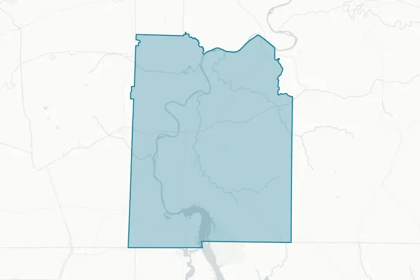 Hardin County — detail map