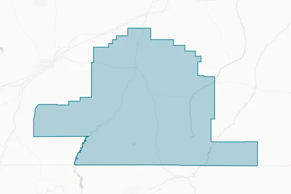 Big Horn County — detail map
