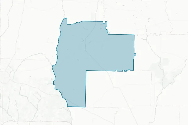 Early County Board of Education — detail map