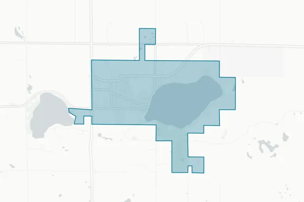 Village of Luck — detail map