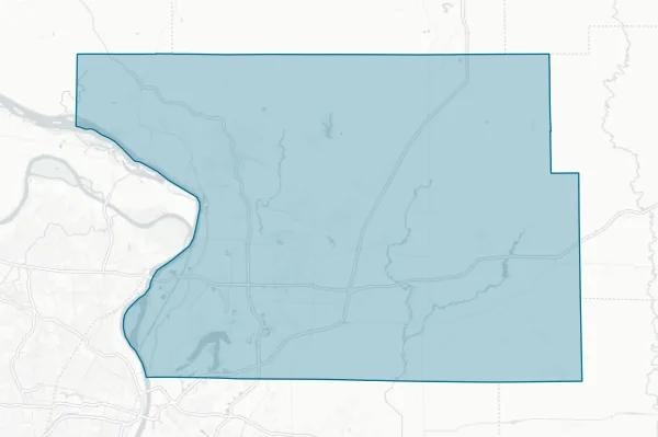 Madison, County Of — detail map