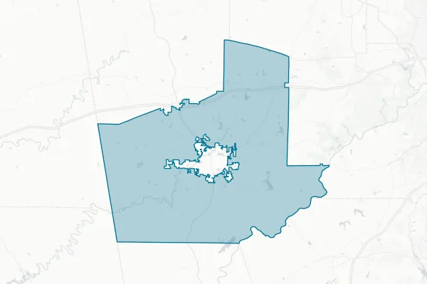 Carroll County Board of Education — detail map