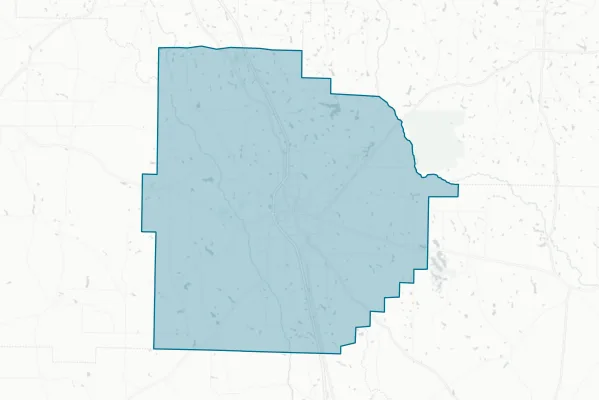 Tift County — detail map