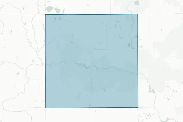 Oscoda County — detail map