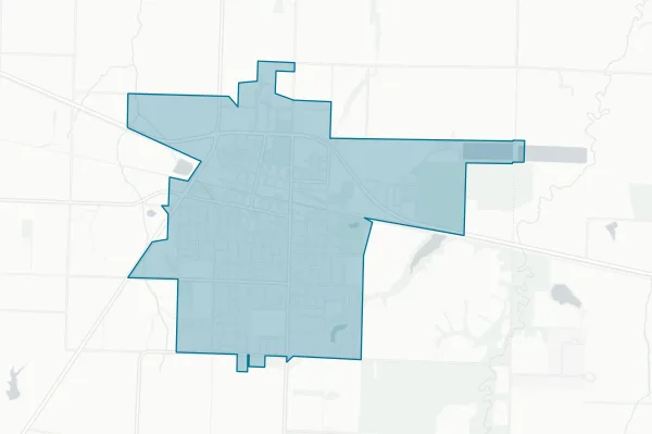 City of Centralia — detail map