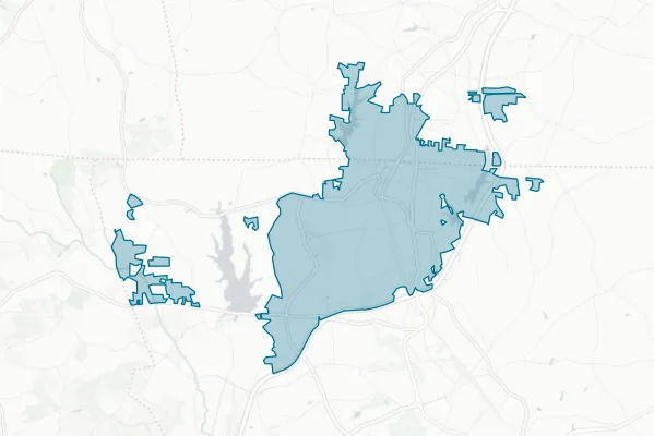 City of Kannapolis — detail map