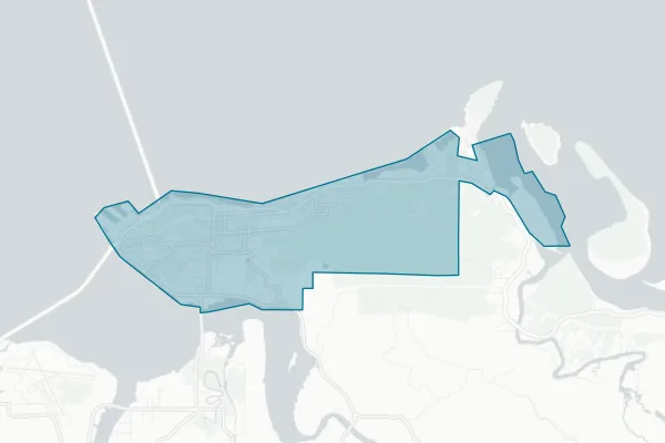 City of Astoria — detail map