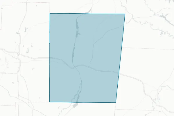 Itawamba County — detail map