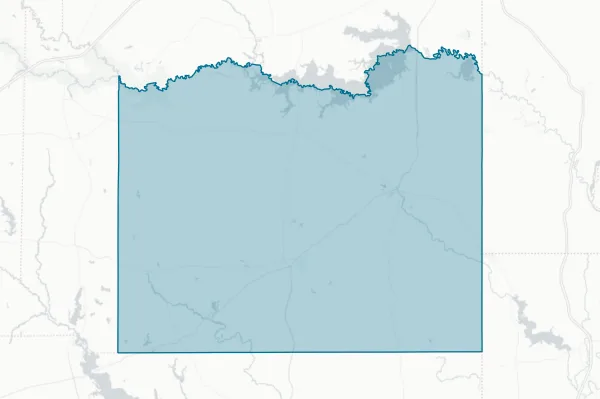 County of Cass — detail map