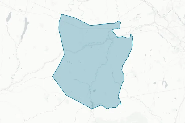 County of Schoharie — detail map