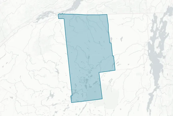 County of Franklin — detail map